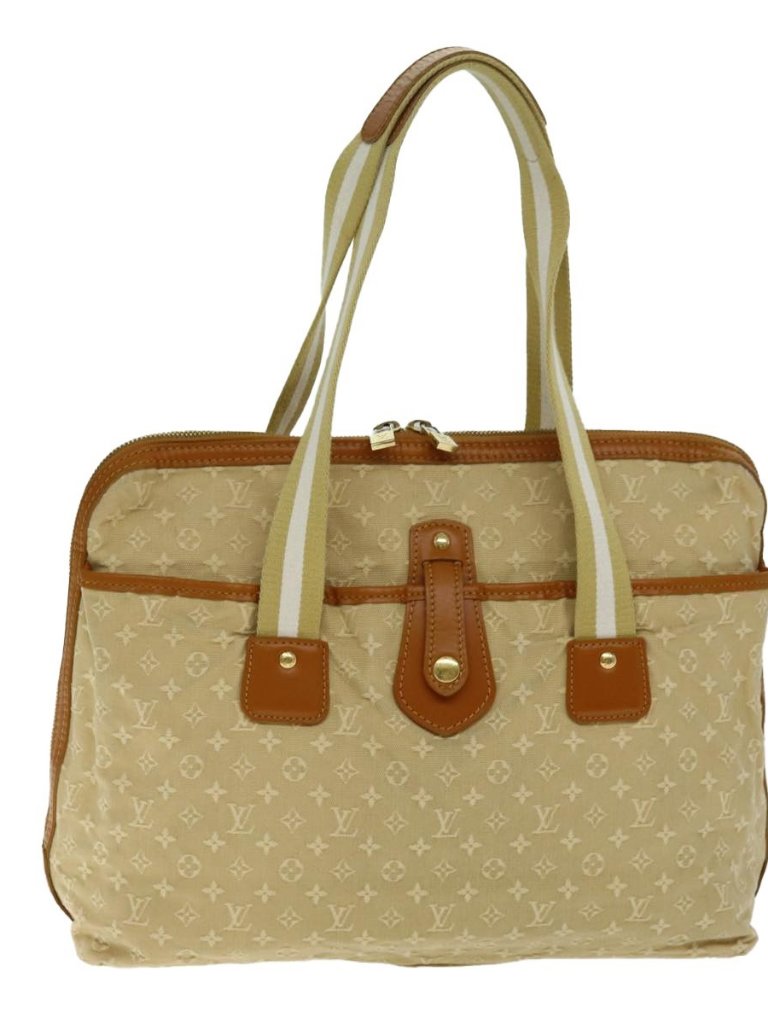 Louis Vuitton Monogram Mini Kabamari Kate Tote Bag Beige M92492 Lv Auth 73754